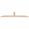 Ekena Millwork Portland Smooth Timber Gable Bracket, Douglas Fir, 60"W x 15"H x 1 1/2"D x 3 1/2"F, 6/12 Pitch GBW060X15X0204POR00SDF - alternate 4